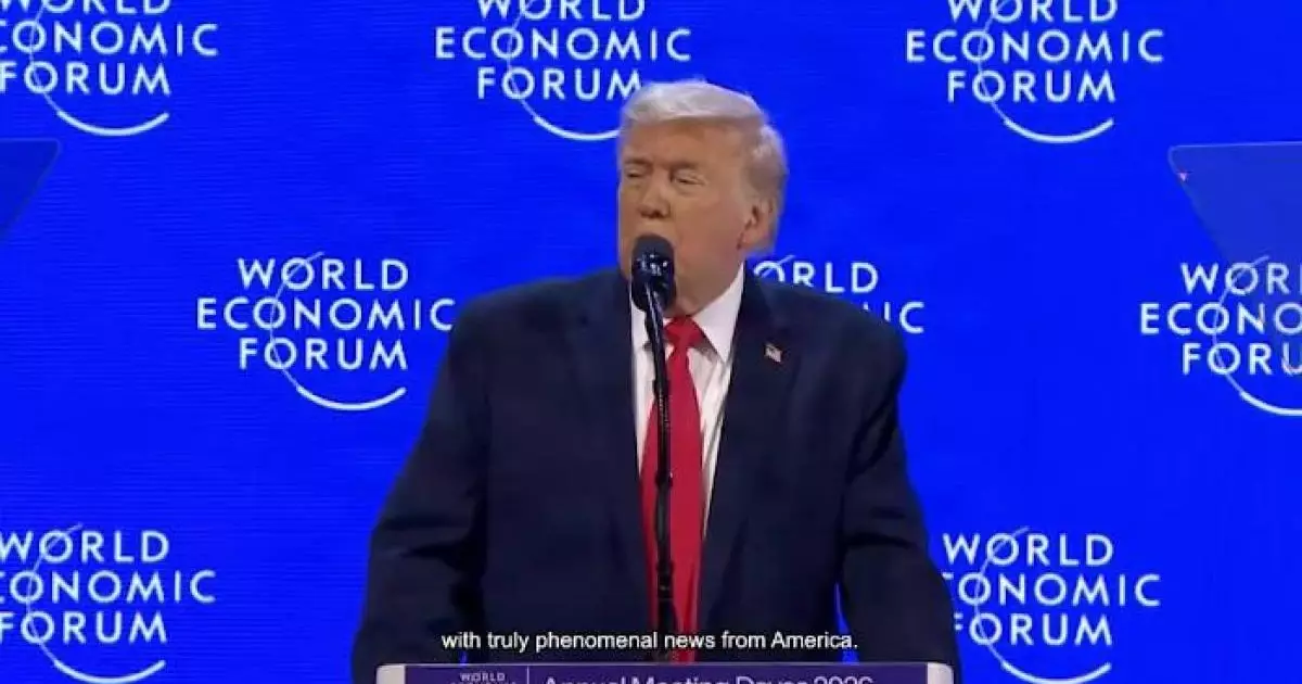  Трамп Гренландияға қайта көз тікті: Давостағы атышулы мәлімдеме 