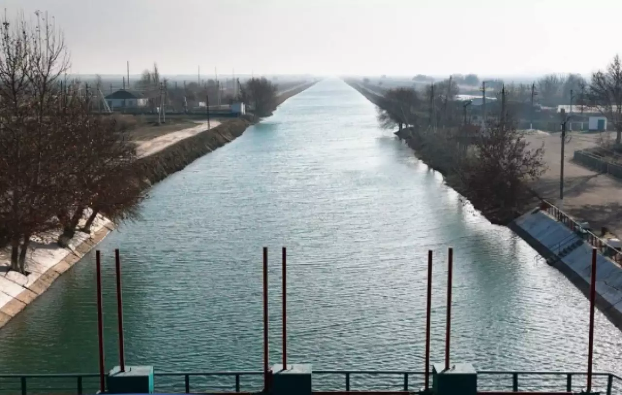 Впервые за 40 лет проводят очистку магистральных каналов в Туркестанской области