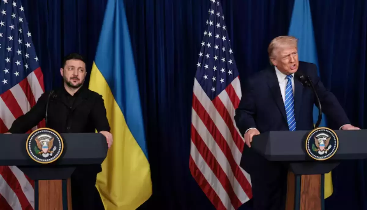 Трамп пен Зеленский Давоста кездеседі