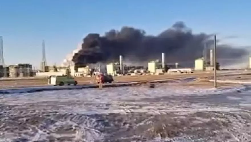 Пожар на Тенгизе: причины отключения установок выясняет комиссия