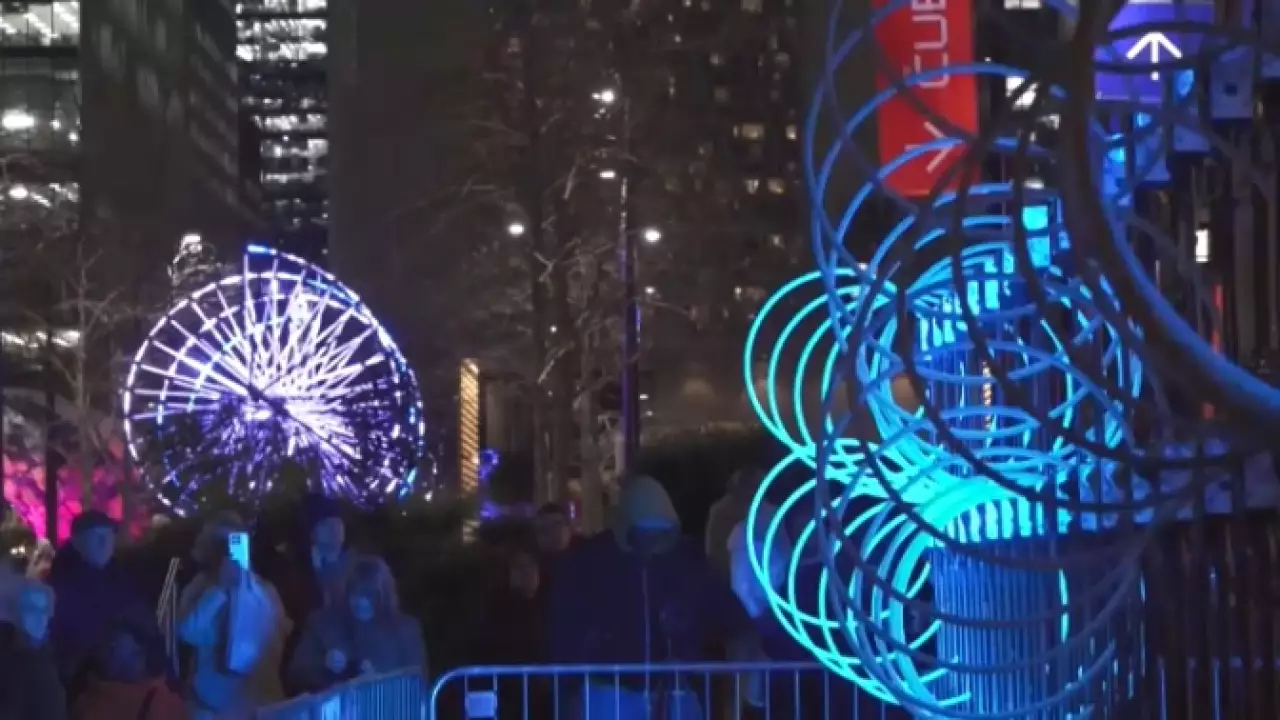 Фестиваль света стартовал в Лондоне