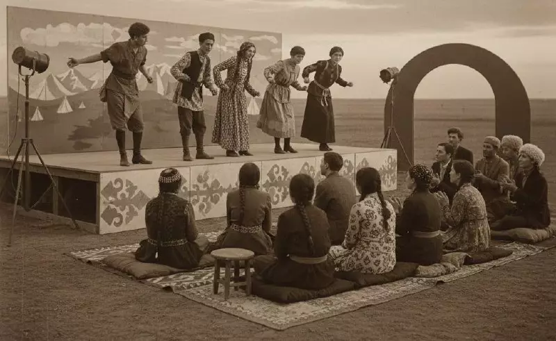 Қазақ даласындағы алғашқы спектакльдер қалай ұйымдастырылды?