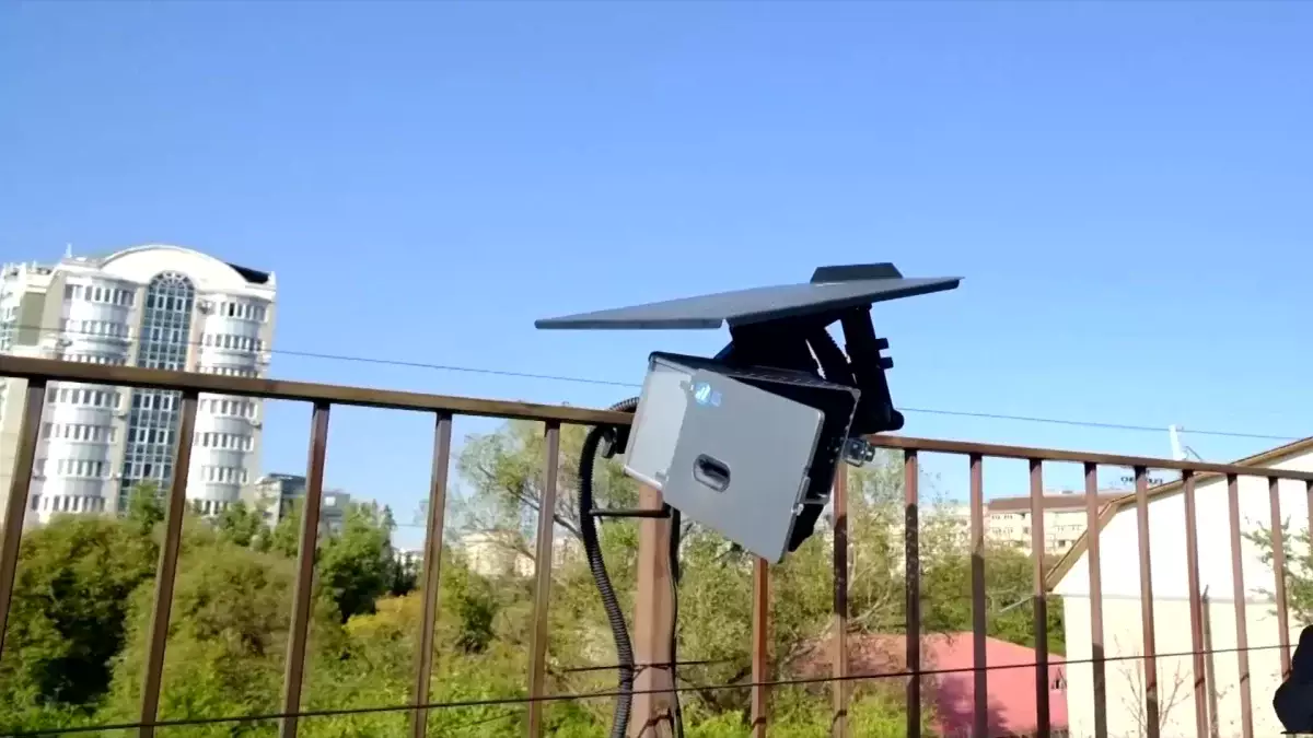 Таза ауа:  Алматы көшелеріне ауа сапасын бақылайтын құрылғы қойылды