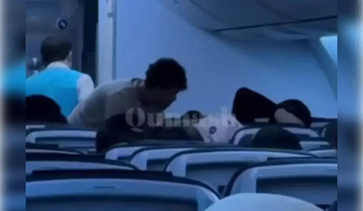 Астана-Шымкент рейсінде есінен танып қалған жолаушыға студент көмек көрсетті