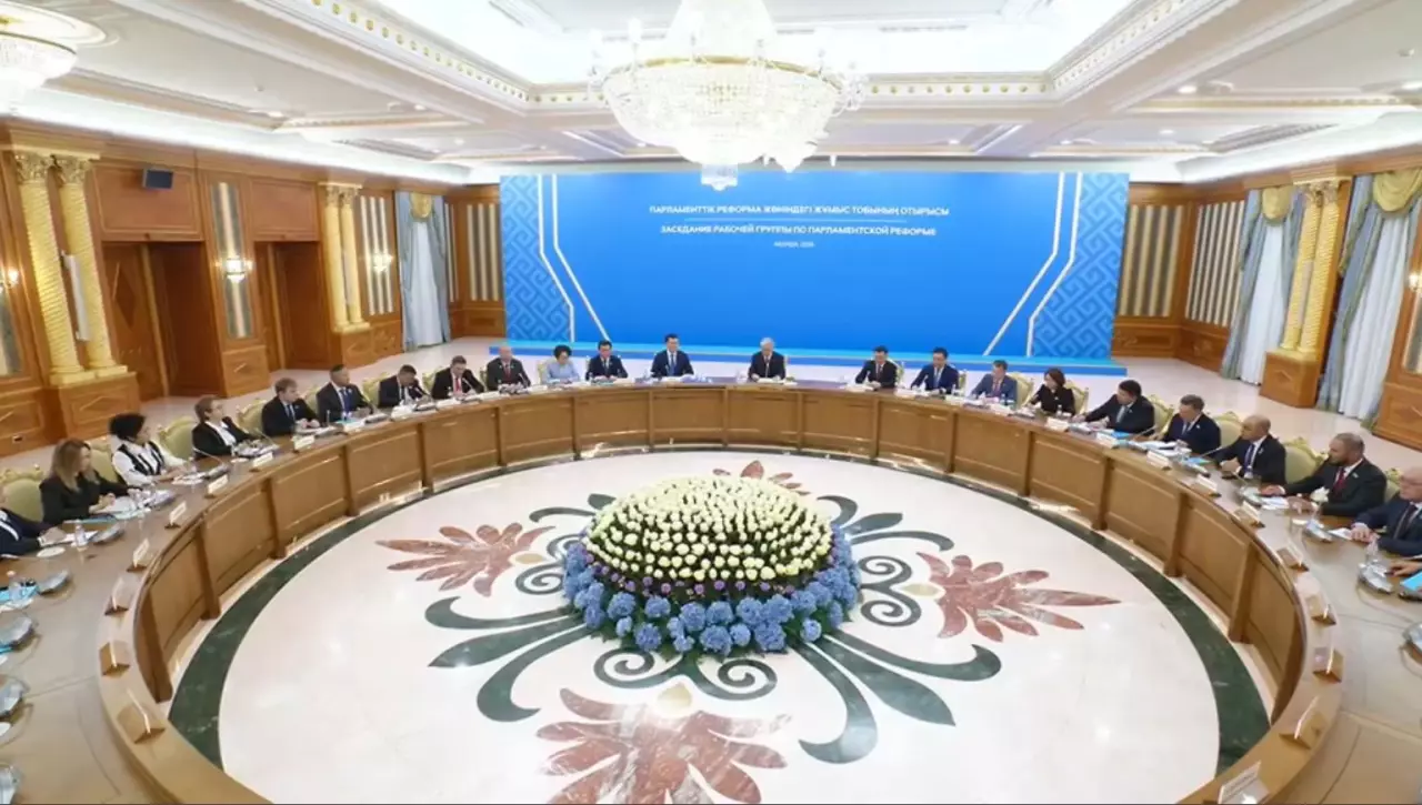 Парламенттік реформа жөніндегі Жұмыс тобы жеті рет жиын өткізген