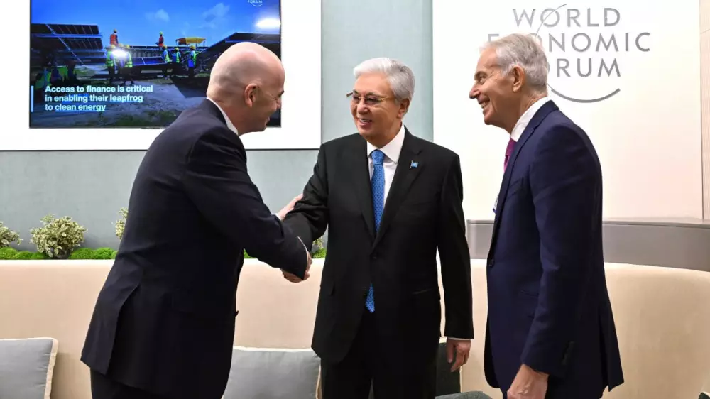 Касым-Жомарт Токаев провёл ряд встреч в Давосе