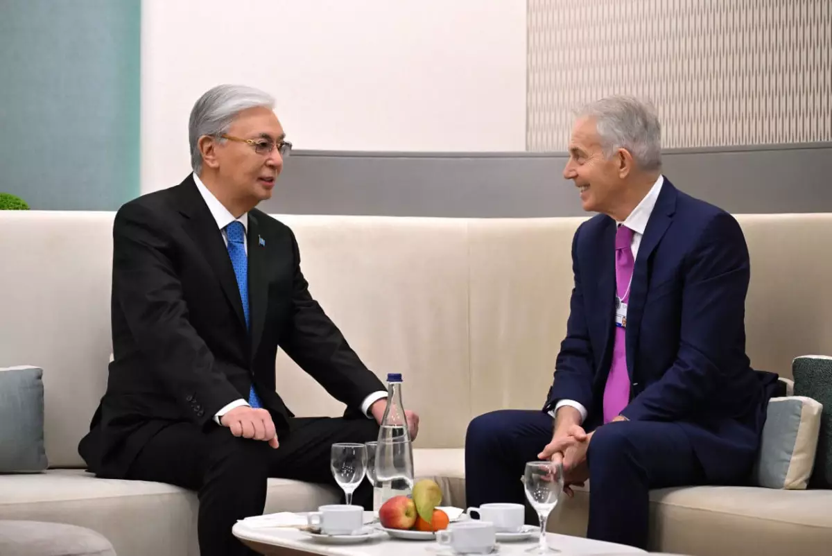 Токаев провел ряд встреч в Давосе