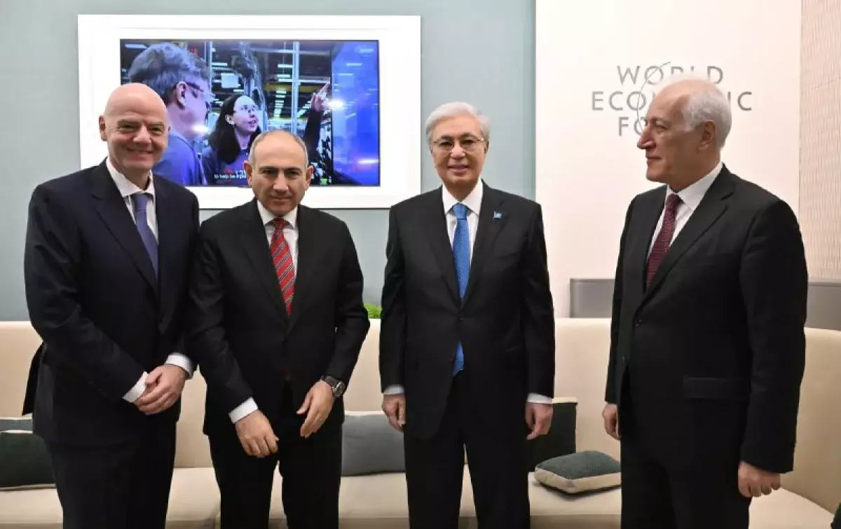 Мемлекет басшысы Давоста бірқатар кездесу өткізді