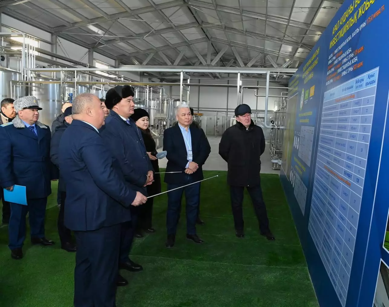 Қызылордада түйе сүтінен құрғақ ұнтақ шығаратын зауыт салынып жатыр