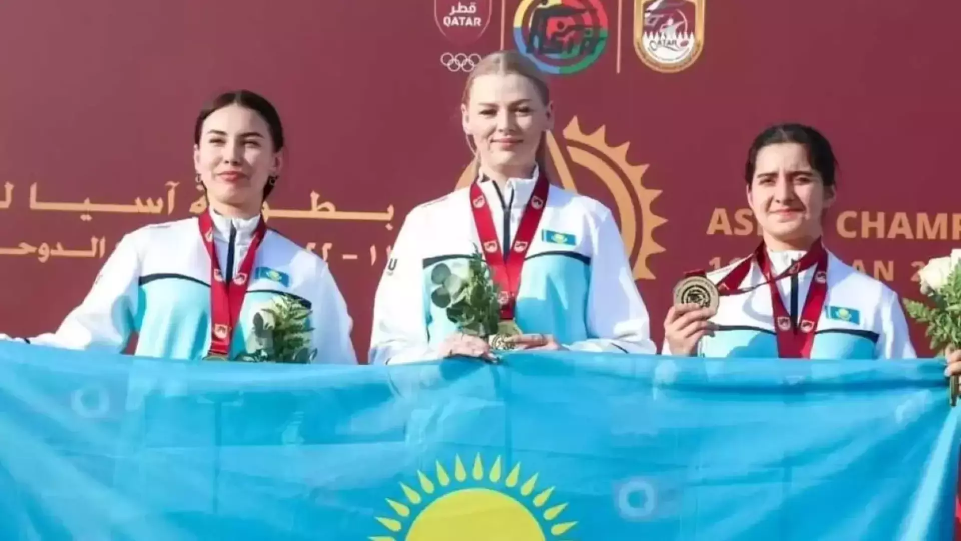 Казахстан взял золото ЧА в стрельбе в Дохе