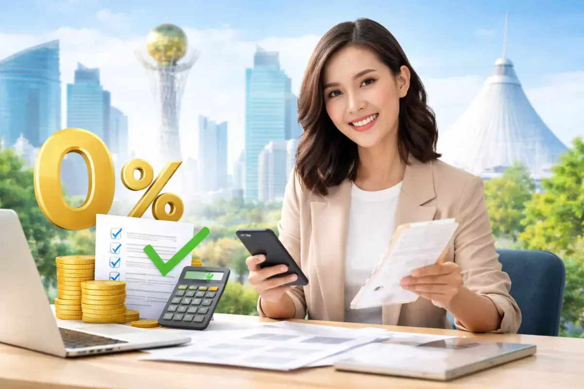 Без налогов и отчетности: новый режим для самозанятых в Казахстане в 2026 году