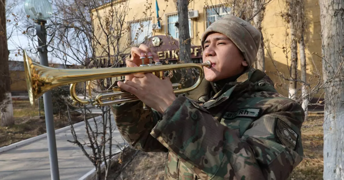  Ұлттық ұланның сарбазы әскери қызметте арманына қол жеткізді 