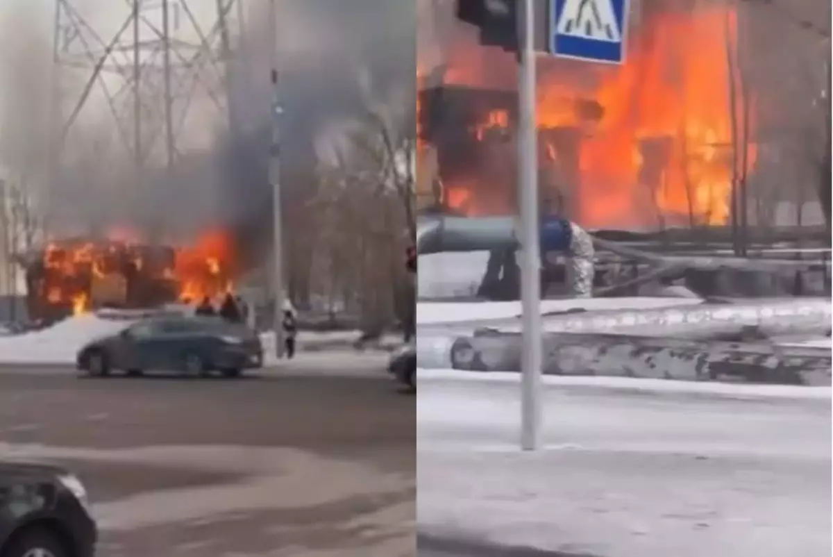 Зардап шеккендер бар: Қарағандыда дәмханада жарылыс болды (ВИДЕО)