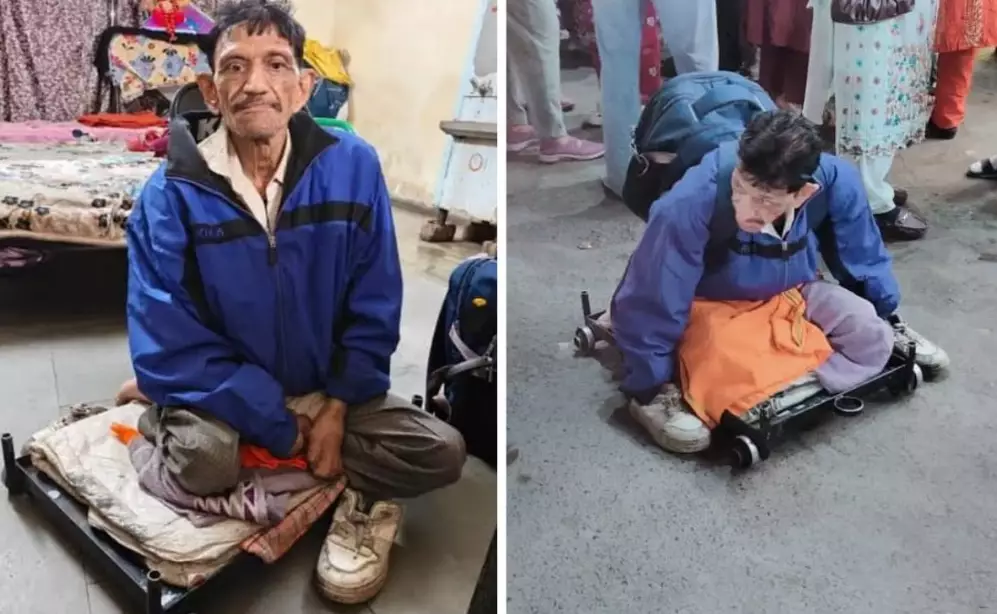 Қайыршының құпия байлығы: Үндістанда көшеде отырған ер адамның миллионер болып шықты