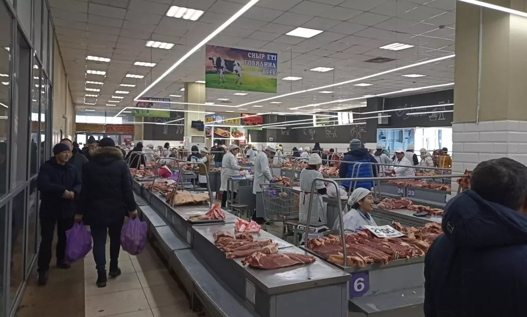 Высокий рост цен на мясо и масло отмечает Нацбанк Казахстана