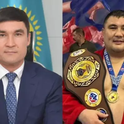 Даурен Есимханов избил руководителя спорта Караганды Серика Сапиева