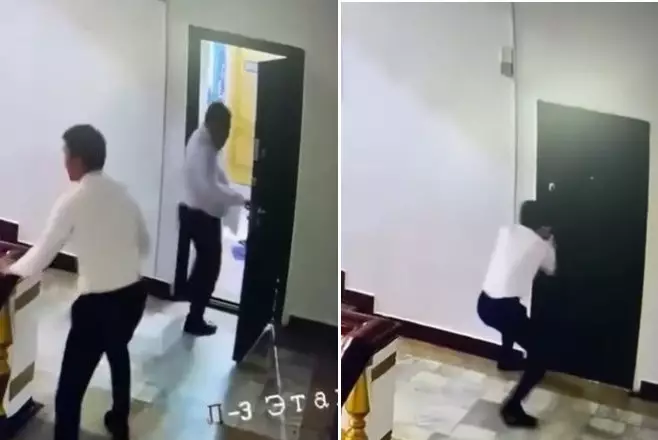 В Сети появилось видео драки с участием олимпийского чемпиона Серика Сапиева