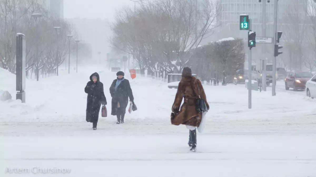 Қар, жаңбыр, жел: Қазақстанда сенбі күні ауа райы қандай болады?