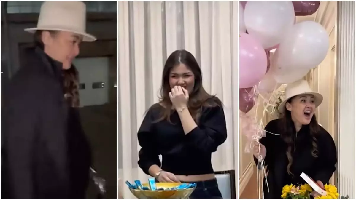 «Аналық жүрегім шыдатпады»: Мөлдір Мұқанова қызына тосынсый жасады (ВИДЕО)