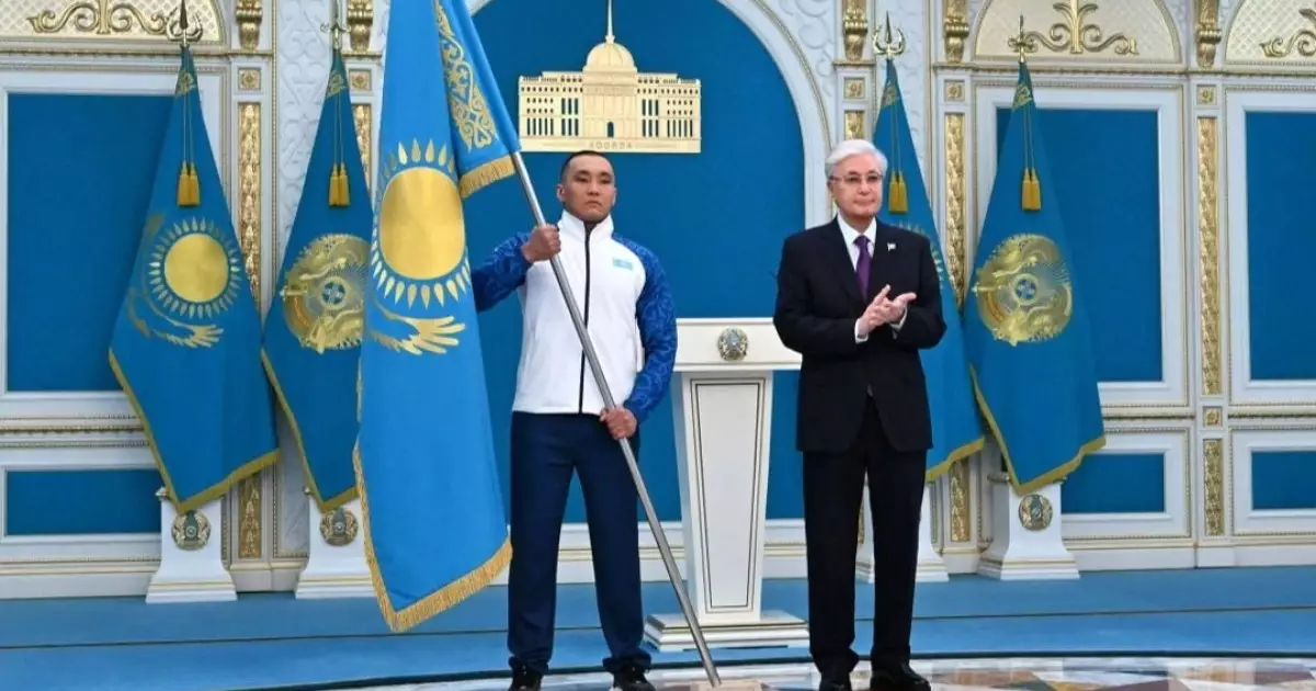  Президент Қысқы Олимпиада мен Паралимпиадаға қатысатын спортшыларға Мемлекеттік туды тапсырды 