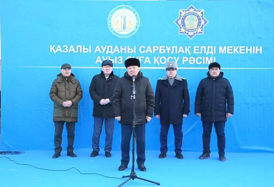 Сарбұлақ ауылына ауыз су берілді