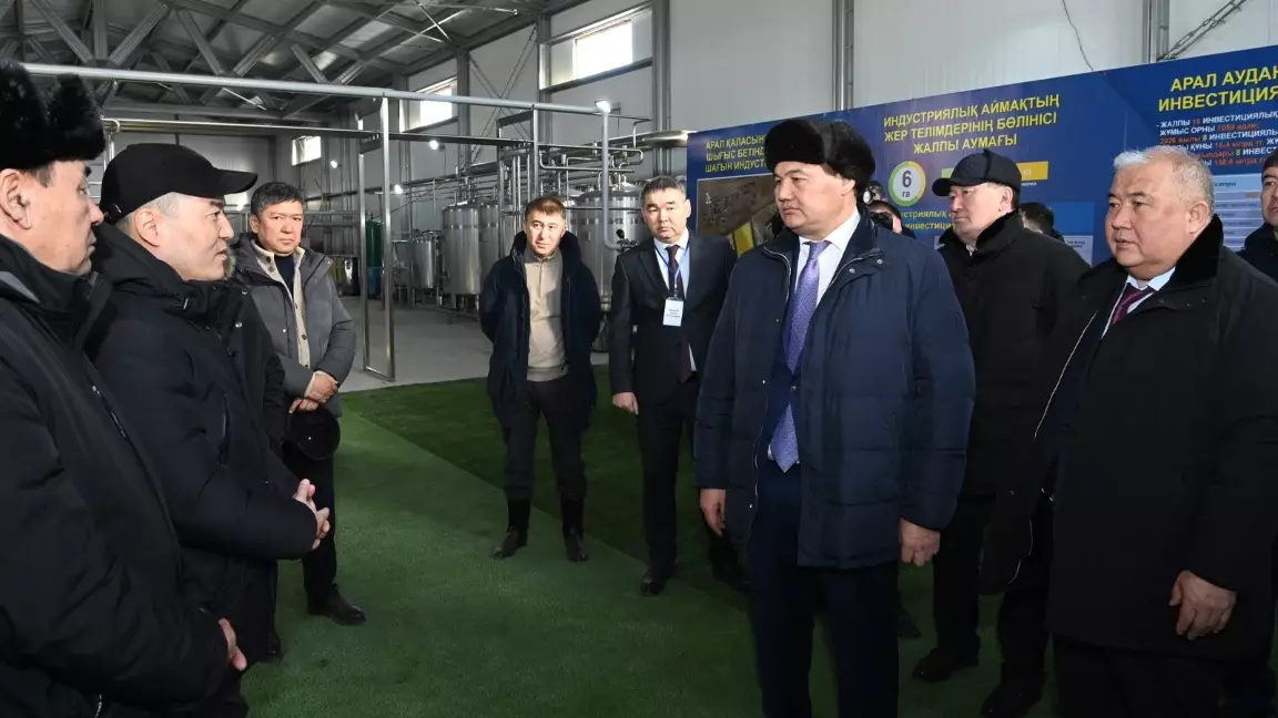 Қызылорда облысында құны 3 млрд теңгеге Qazaq camel зауыты салынған