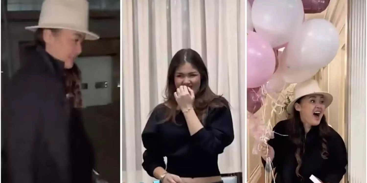 Мөлдір Мұқанова қызына тосынсый жасады