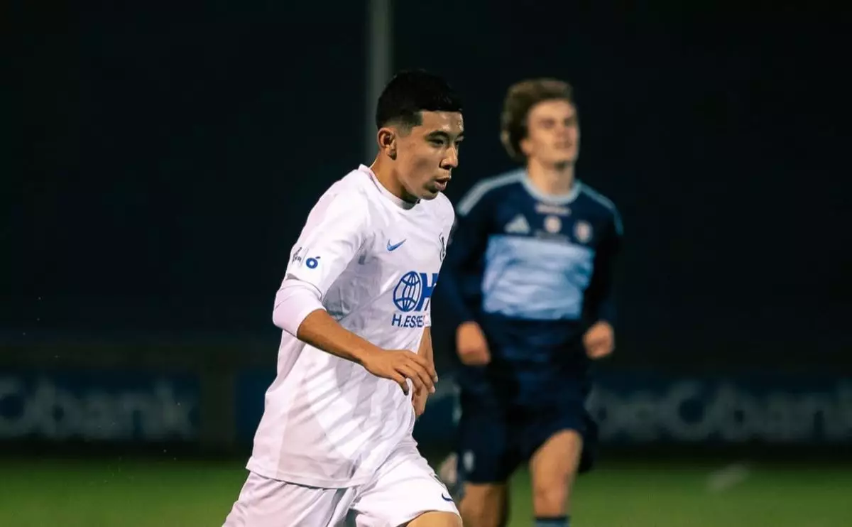 Қазақ баласы Бельгия чемпионатында гол салды