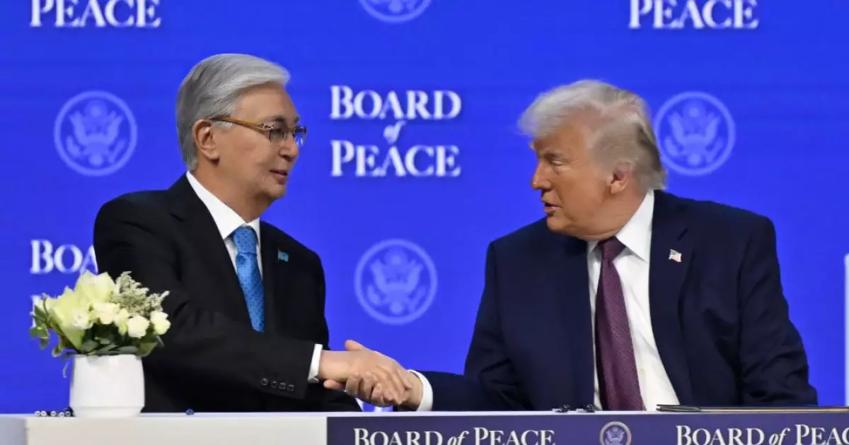   Президент Бейбітшілік кеңесінің Жарғысына қол қойды   