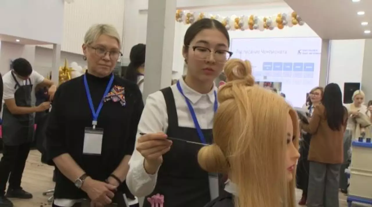 Чемпионат молодых мастеров индустрии красоты прошёл в Алматы