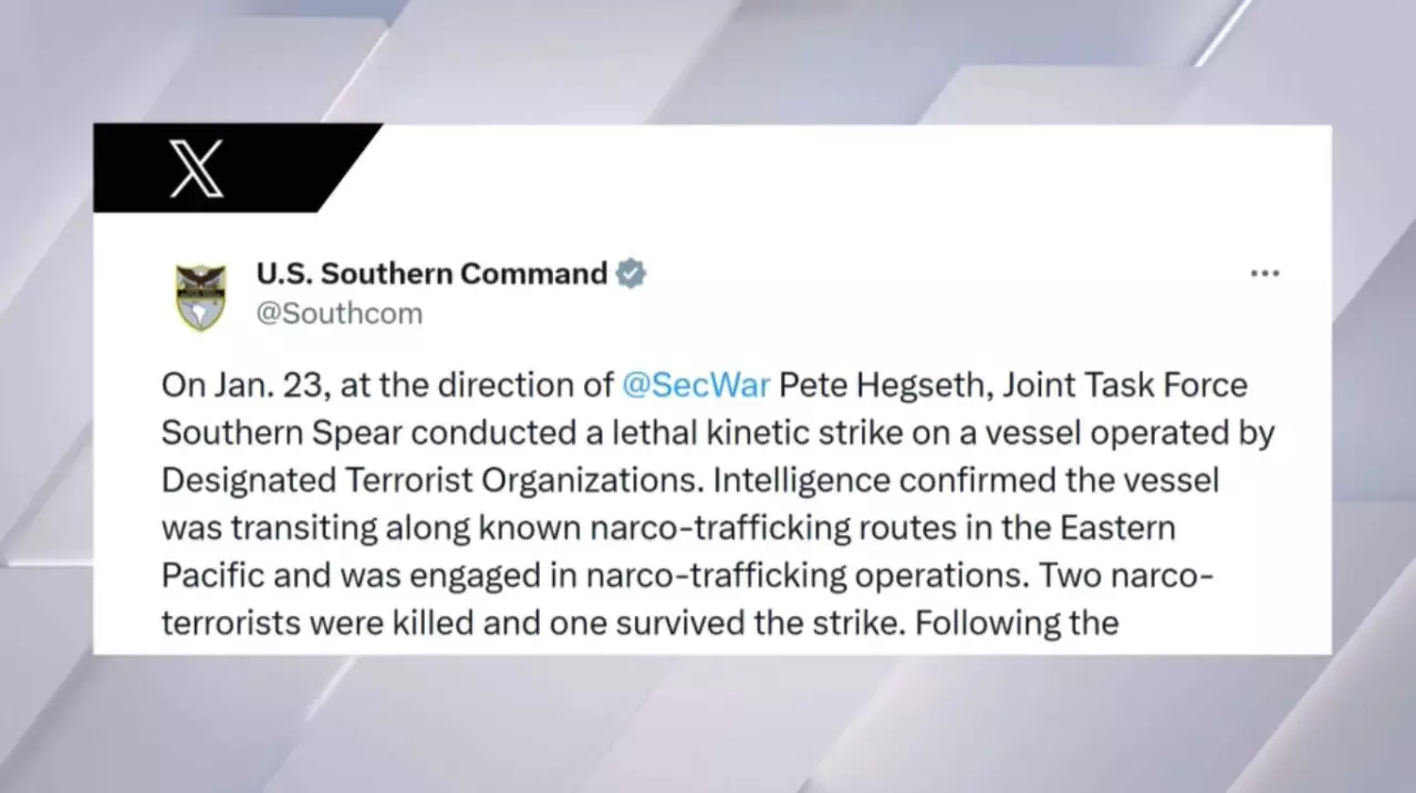 АҚШ күштері тағы бір қайыққа соққы жасады