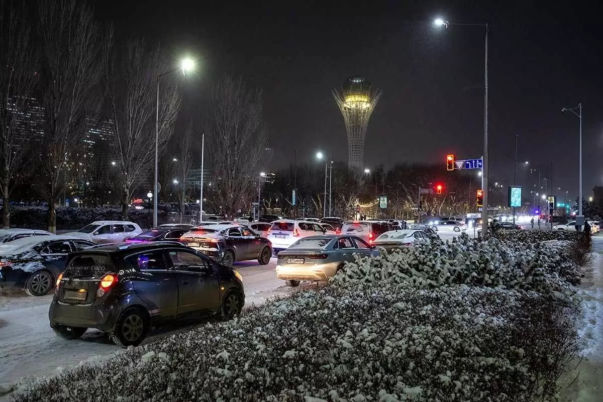 Мороз, туман, гололед: погода в Астане, Алматы и Шымкенте 24-25 января