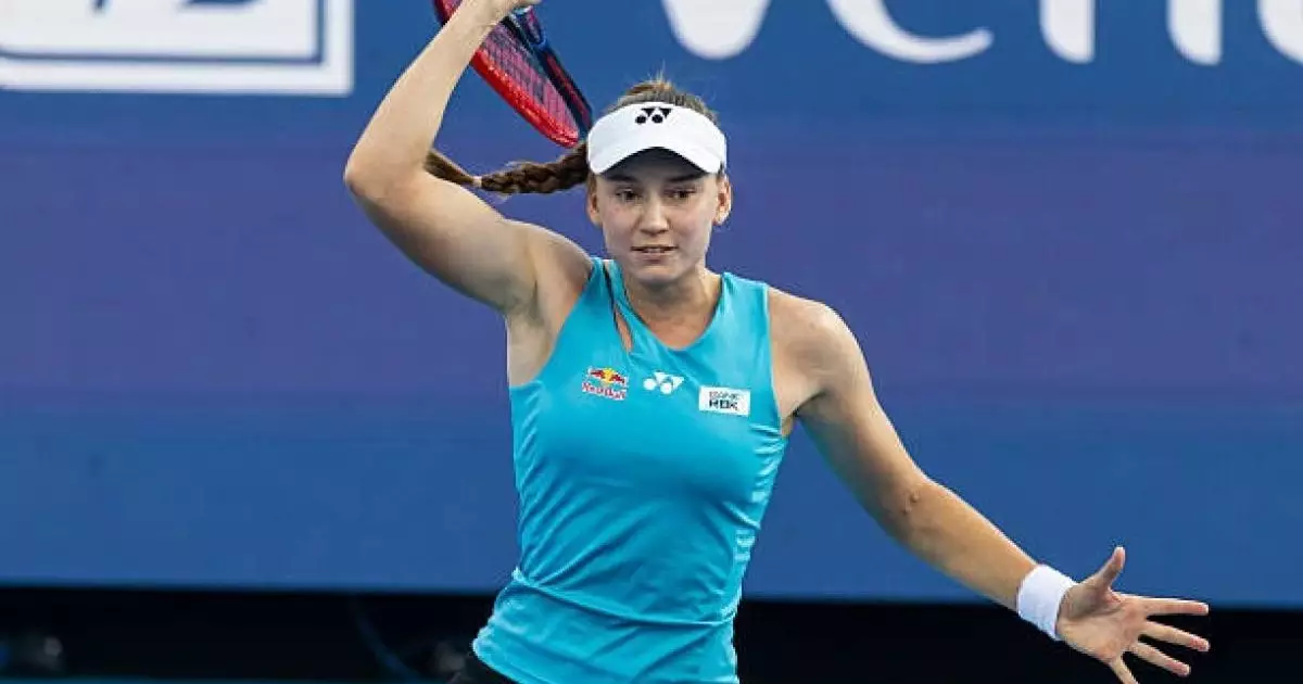  Елена Рыбакина вышла в четвёртый круг Australian Open 