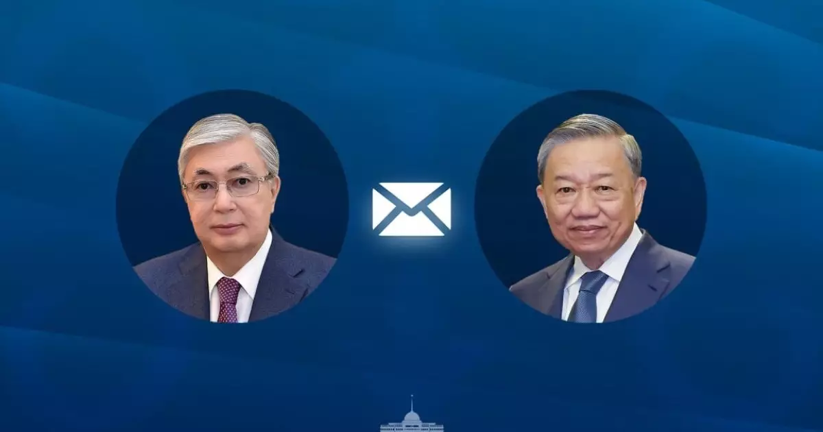  Тоқаев Вьетнам Коммунистік партиясы Бас хатшысына құттықтау жолдады 