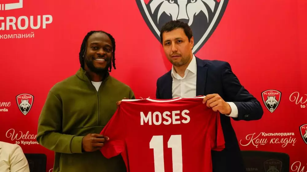 Чемпион Англии и Лиги Европы Виктор Мозес перешёл в “Кайсар“