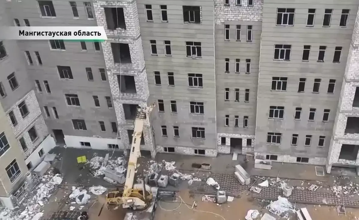 В Актау растёт число проблемных новостроек - новости на Lada.kz 24.01.2026