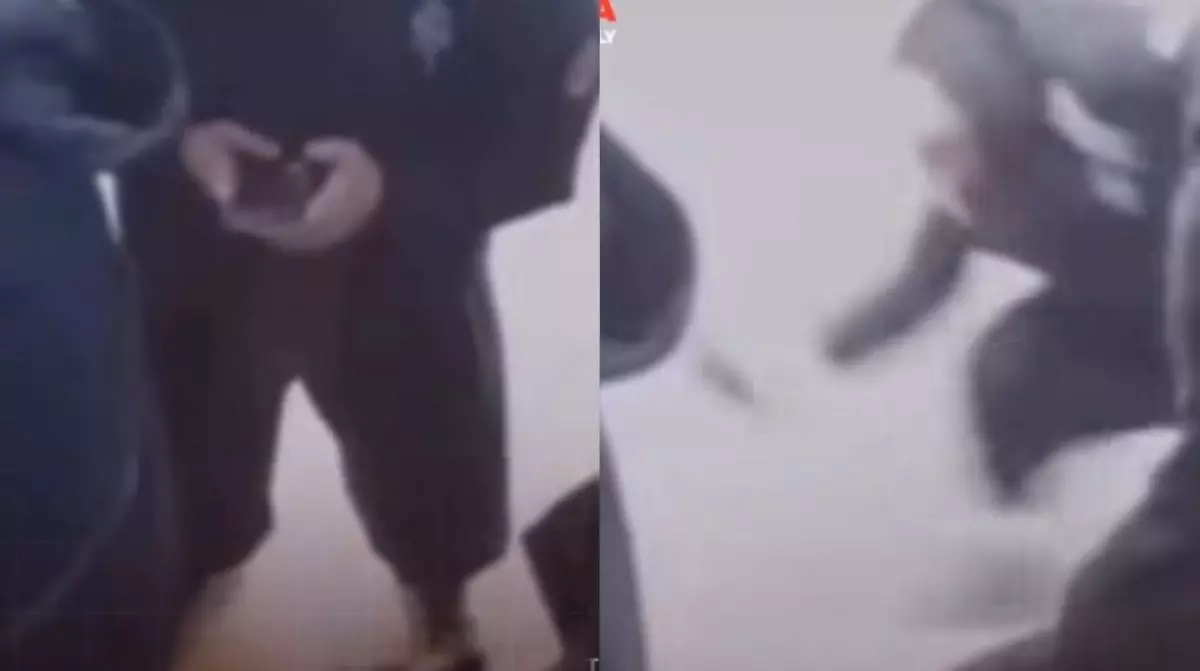 Қарағандыда жолаушы автобустан құлап кетті (ВИДЕО)