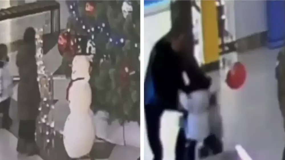 Көкшетауда сауда орталығында кішкентай баланы тоқ соқты