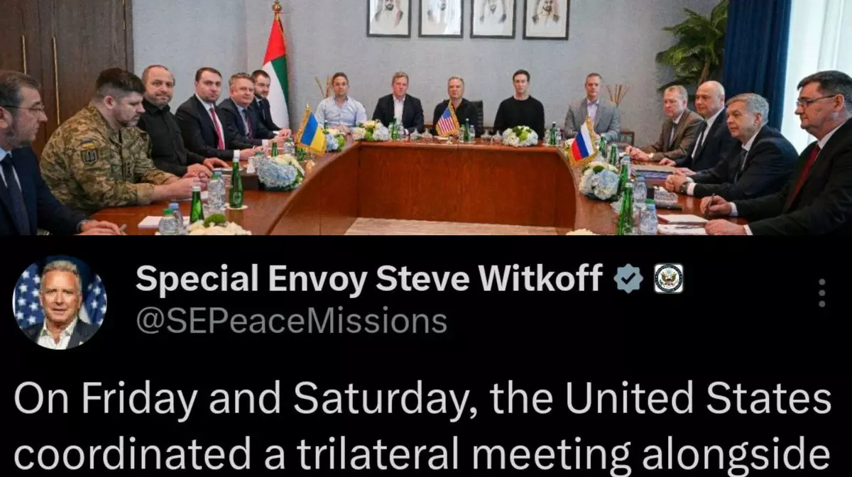 Уиткофф: переговоры в ОАЭ открыли путь к новым договорённостям