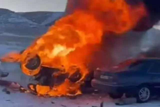 Жетісу облысындағы жол апатында 5 адам тірідей жанып кетті (ВИДЕО)