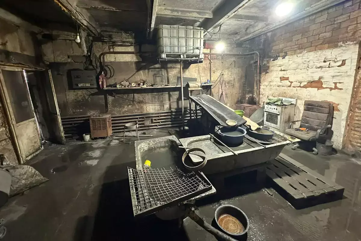 Ақмола облысында астыртын алтын цехы табылды