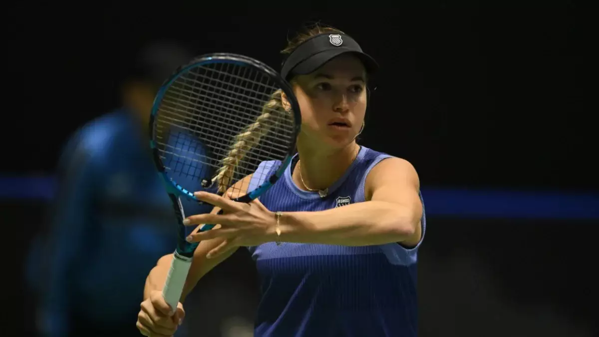 Юлия Путинцева разгромно проиграла в 1/8 финала Australian Open