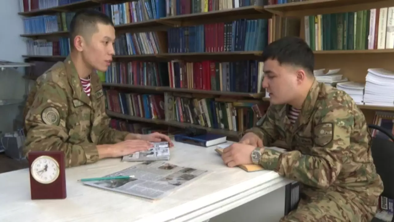 Талантливые солдаты служат в рядах Нацгвардии в Таразе