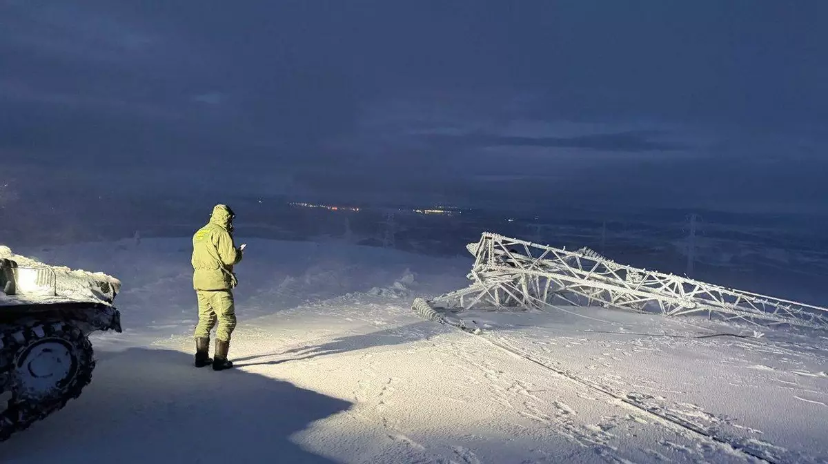 В Мурманской области объявлен режим ЧС из-за массовых отключений электричества