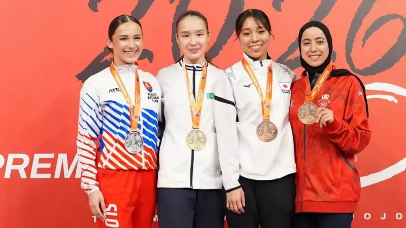 Каратэден Қазақстан құрамасы Премьер-лига турнирінде үздік үштіктен көрінді