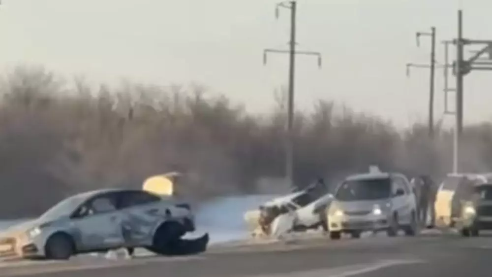 Четыре человека погибли и двое пострадали в ДТП на трассе Актобе – Оренбург