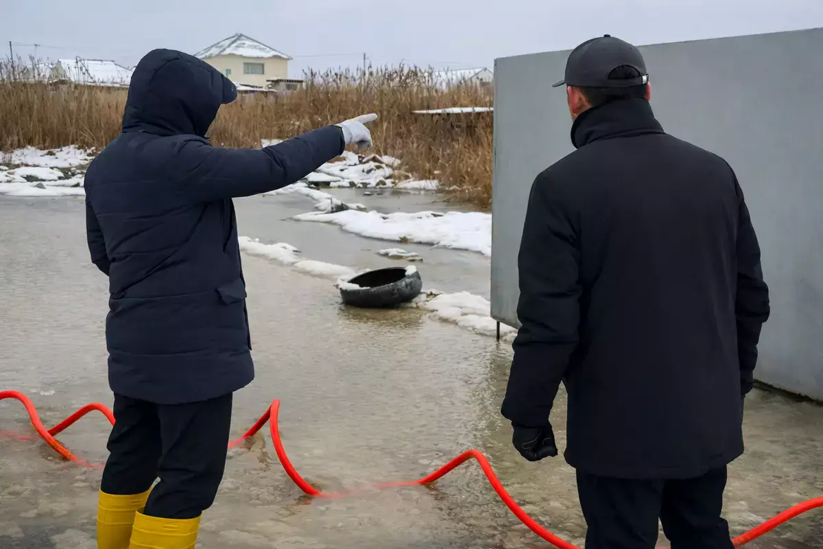 Подтопления в Мангистау: что происходит с домами и дворами - новости на Lada.kz 25.01.2026