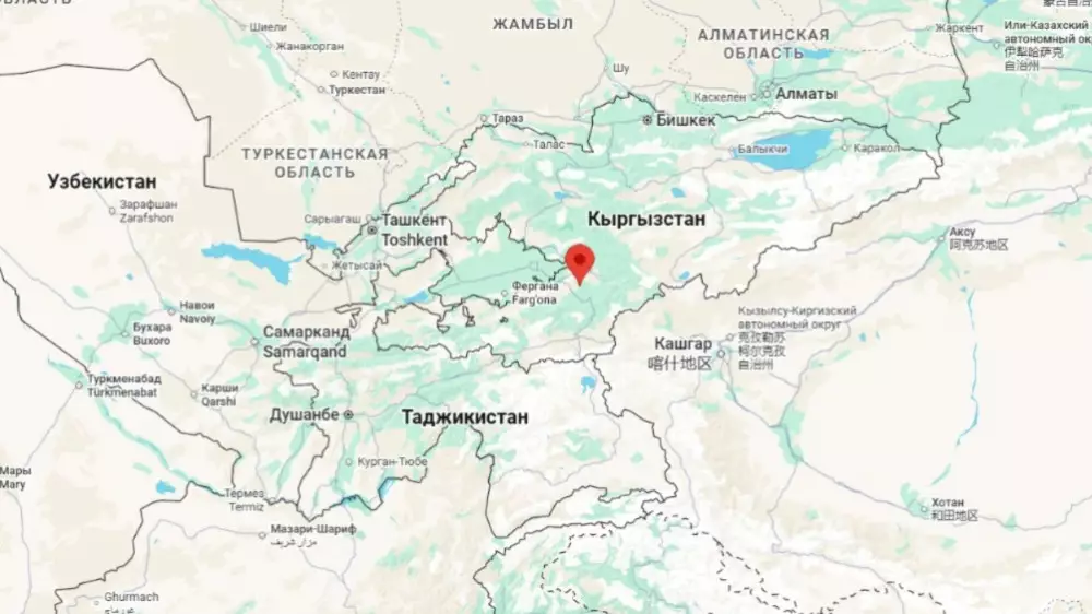 Казахстанские сейсмологи зафиксировали землетрясение в Кыргызстане
