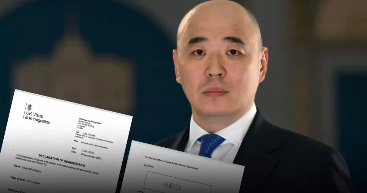  «Атамекен» төрағасы Шарлапаевтың Ұлыбритания азаматтығына қатысы туралы тың дерек шықты 
