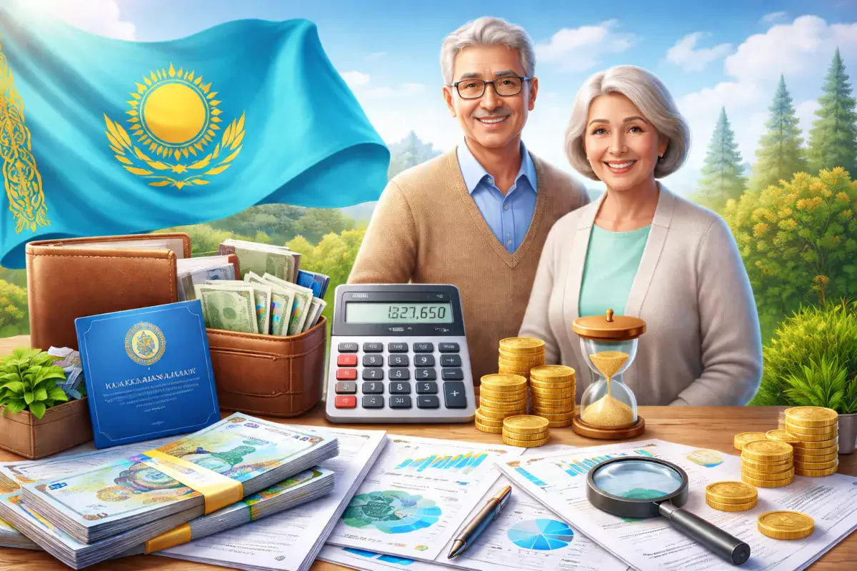 Қазақстандағы зейнетақы: төлем көлеміне не әсер етеді